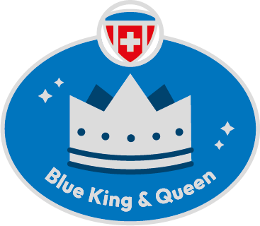 Blue King & Queen